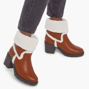 Ellie Trim Lug Sole Bootie, Size 9.5